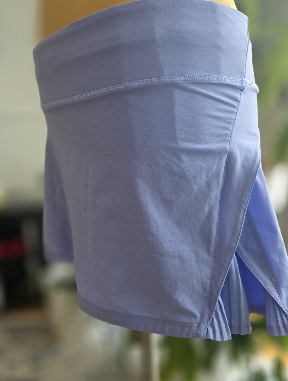 Lululemon Lavender Pleated Tennis Skort Skirt Built In Shorts Size 8 - Picture 5 of 8
